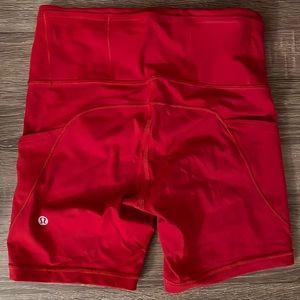 Lululemon Fast And Free High Rise 6”